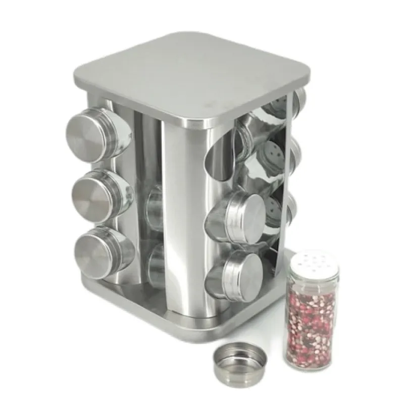 12 spice jar and rack set