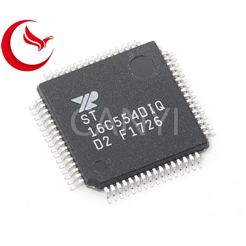 ST16C554DIQ64-F,integrated circuit,UART (Universal Asynchronous Receiver Transmitter),MaxLinear, Inc.,IC