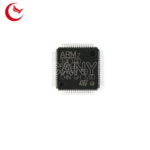 STM32F100RBT6B,integrated circuit,microcontroller,IC