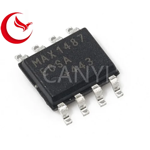 MAX1487ECSA,integrated circuit,joggle/interface,Driver, receiver, transceiver,IC
