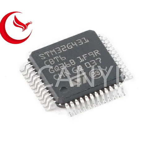 STM32G431CBT6,integrated circuit,microcontroller,STMicroelectronics,IC