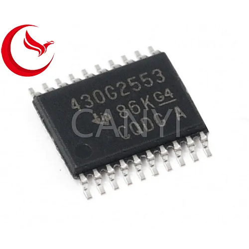 MSP430G2553IPW20,integrated circuit,microcontroller,Texas Instruments,IC