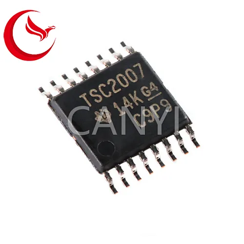 TSC2007IPWR,integrated circuit,Data acquisition,Touch screen controller,Texas Instruments,IC
