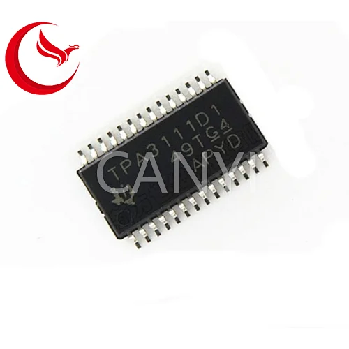 TPA3111D1PWP,Integrated circuit (IC),linear amplifier,audio frequency amplifier,Texas Instruments