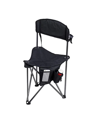 Lightweight Portable Tripod Camp Chair, Backrest Tripod camp chair, Lightweight portable tripod folding chair