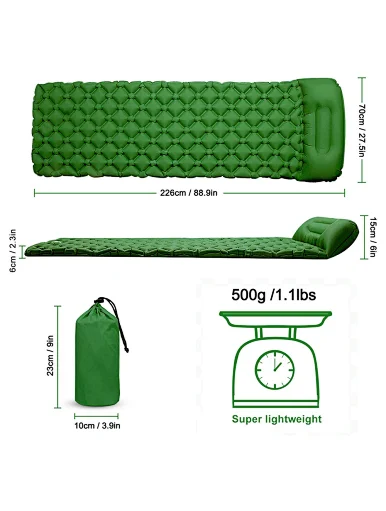 inflatable sleep pad