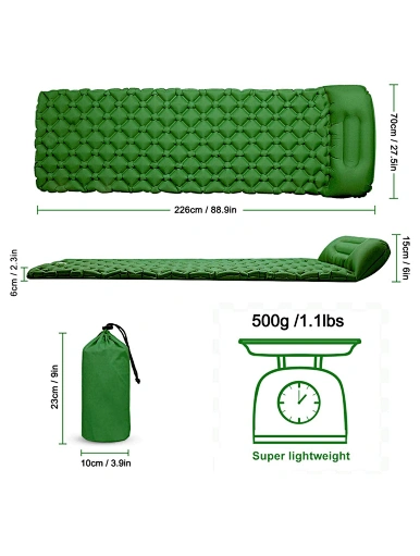 inflatable sleep pad