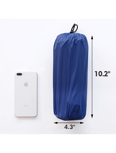 insulated air inflating camping sleeping pad