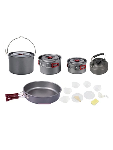 outdoor camping cookware set