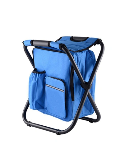 Folding Stool Insulated Cooler Bag 
