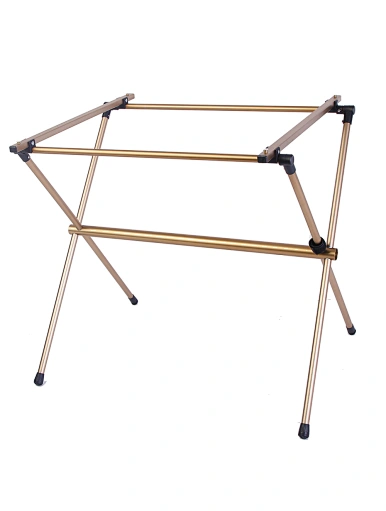  X shape leg Bamboo top foldable camping table
