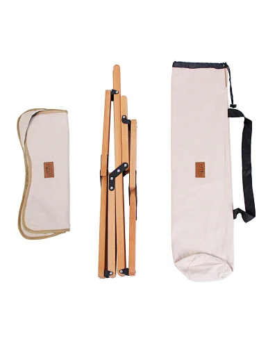 Wooden frame camp Chair