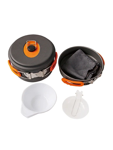 camping pot cookware set