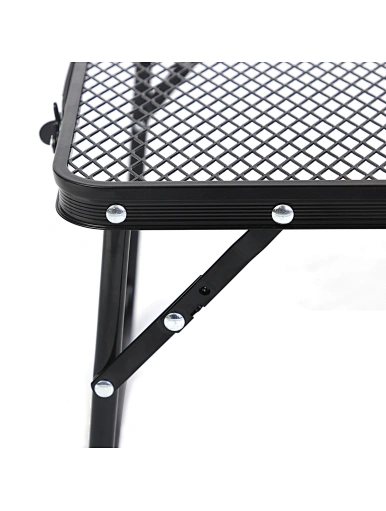  Portable Iron Net Camp Table