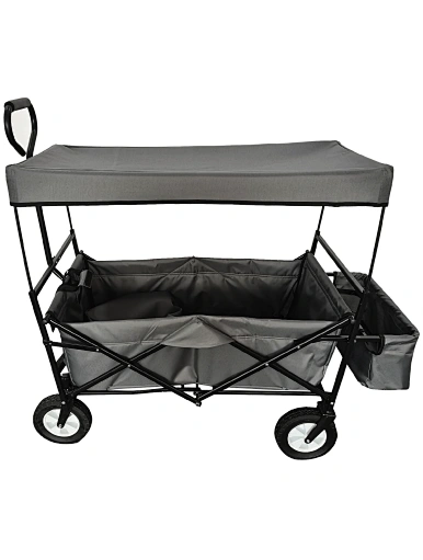 outdoor camping wagon with canopy