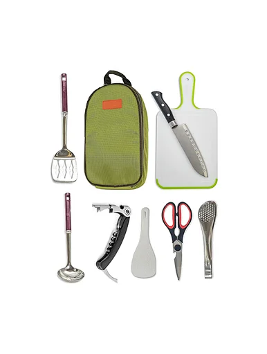 camp kitchen utensil set