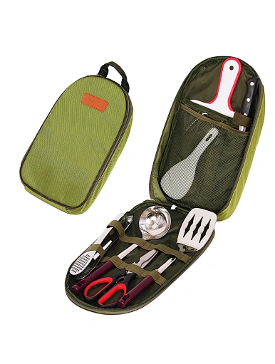 camp kitchen utensil set