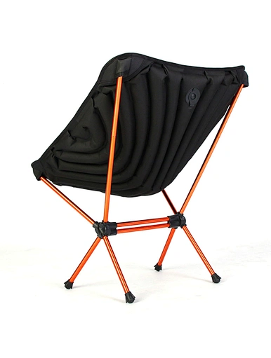 Low back folding inflatable chair