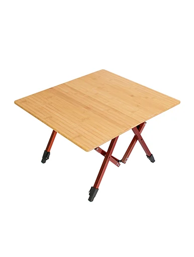  Bamboo material top outdoor picnic table