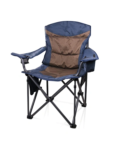 Heavy Duty Lawn Chair with Cooler Bag