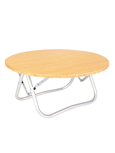 Mini rounded Bamboo Camp Table