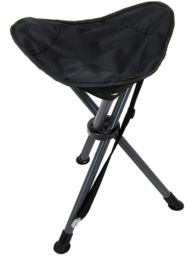 Portable 3 Legs Tall Slacker Chair Tripod Seat