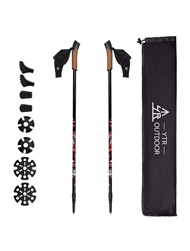 Nordic Walking Poles With Cork Grips
