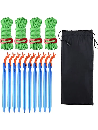 Tent Peg with ropes Set