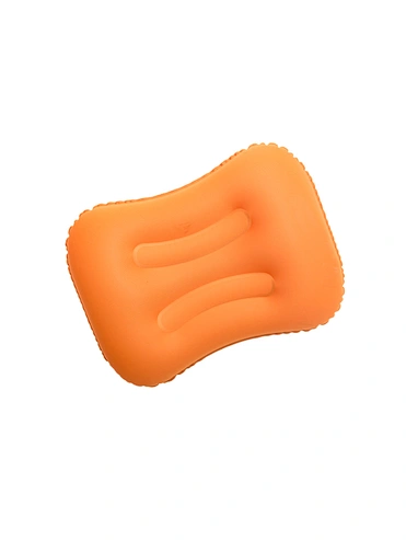 Soap-shaped inflatable pillow