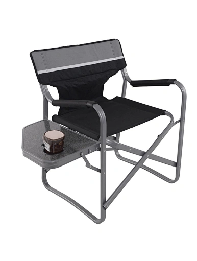 Folding Chair with Side Table