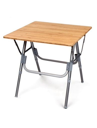  Square Bi-Fold Bamboo Table