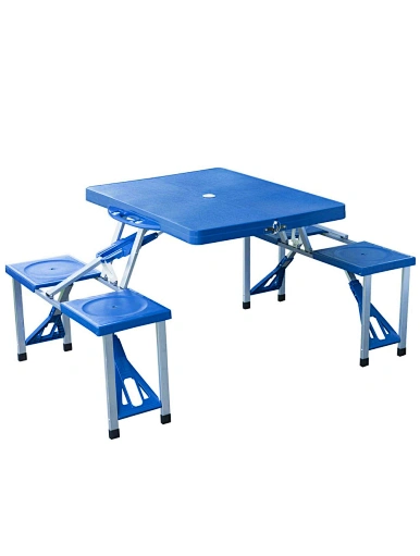 outdoor table with umbrella hole