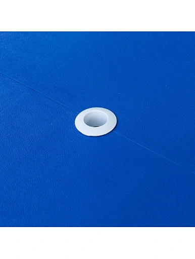 outdoor table with umbrella hole
