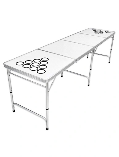 Table Tennis Balls and Solo Cups includes Camp Table
