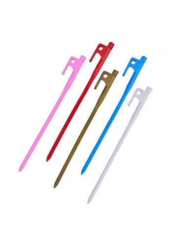 Rugged Steel With Safe Fluorescent Ring Peg