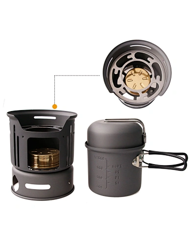 outdoors cookware mess kit for camping