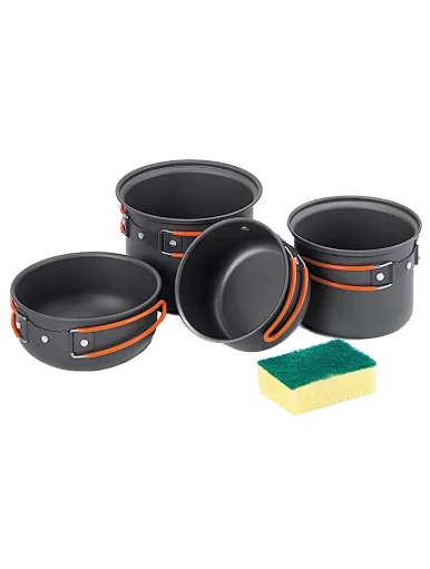 23 person outdoor cookware set aluminum