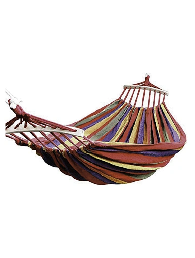 Cotton Fabric Canvas Travel Hammocks with Tree Straps