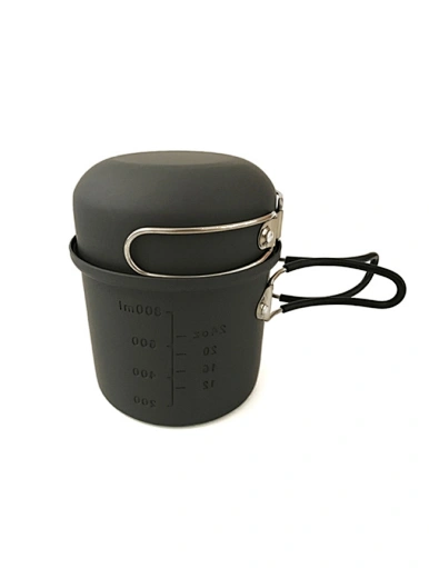 camping portable cookware pan and pot