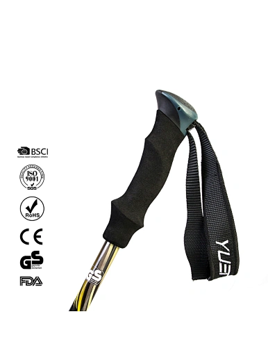 collapsible alpenstock cane lightweight trekking poles