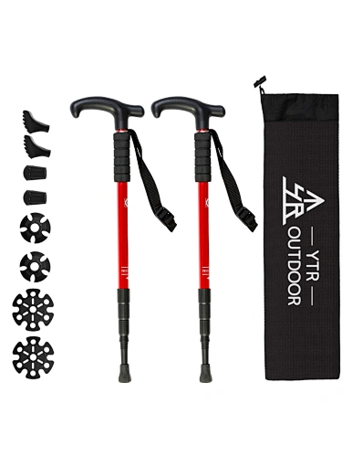 T handle trekking pole