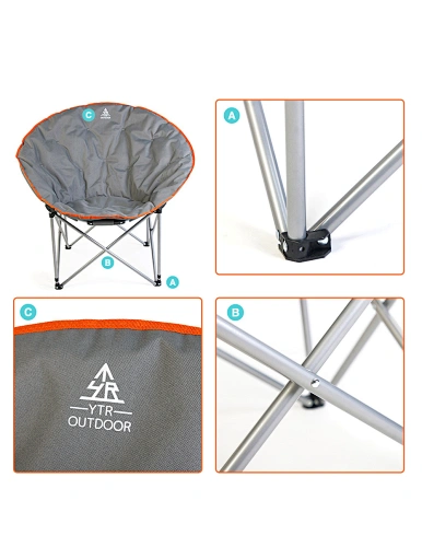  Portable Oversize King size foldable outdoor chair