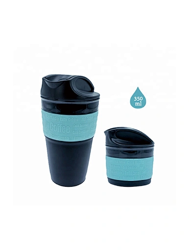 Amazon Hot Sale  Reusable Silicone Foldable Coffe Cup