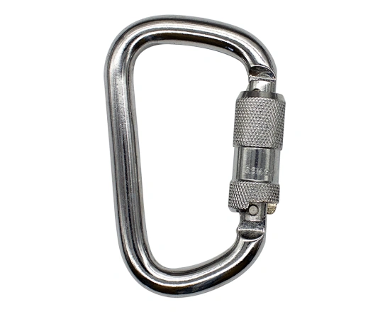 steel carabiner,Offset carabiner,45KN Carabiner