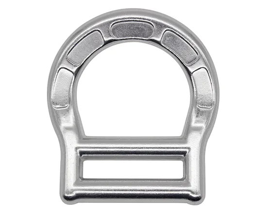 harness D-ring,Metal Ring,Slotted D Ring