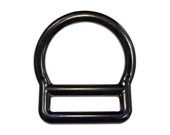 23KN Safety Harness Slotted Bend D Ring