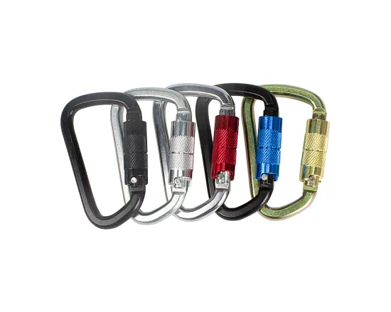 steel carabiner，Offset carabiner，30KN Carabiner
