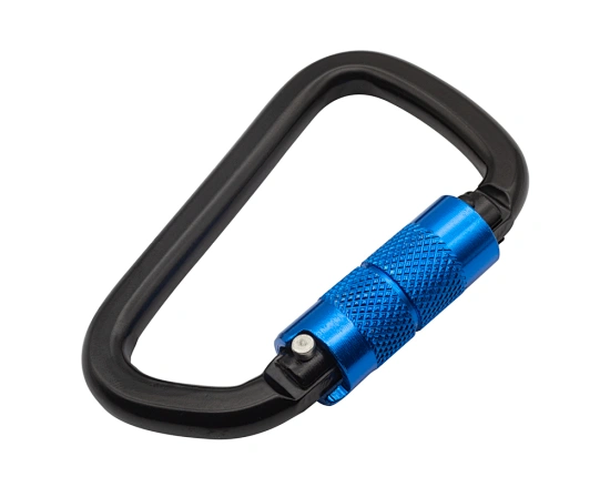 steel carabiner，Offset carabiner，30KN Carabiner