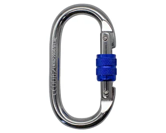 O-Shaped Steel Climbing Carabiner